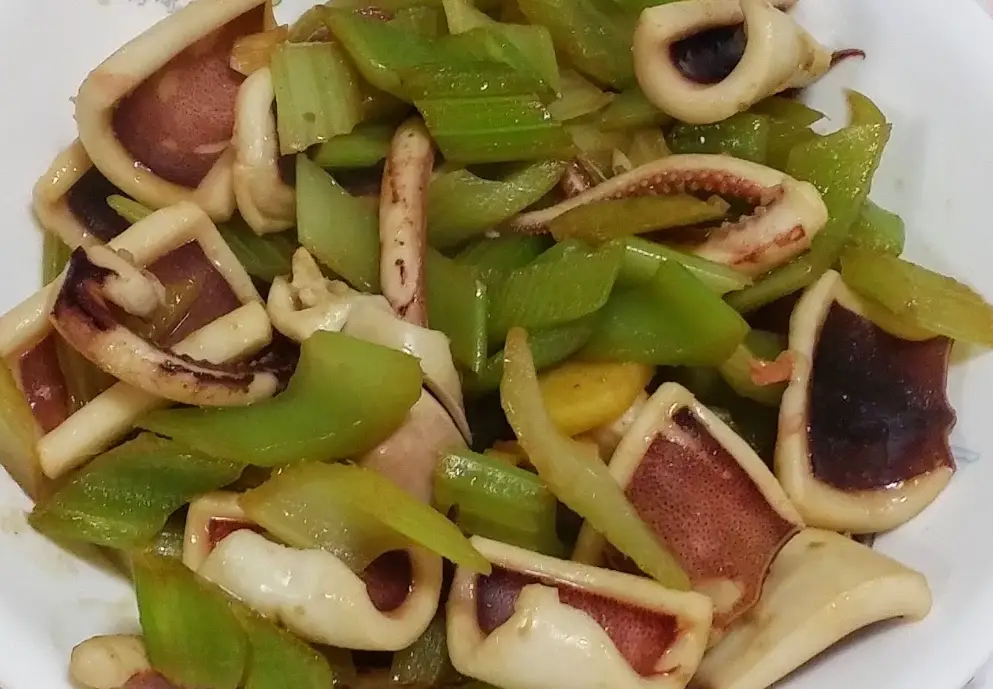 清炒鮮魷食譜 清炒鮮魷食譜