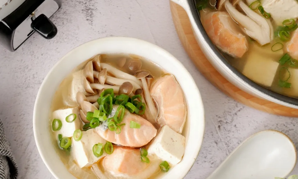 鮭魚豆腐湯 營養