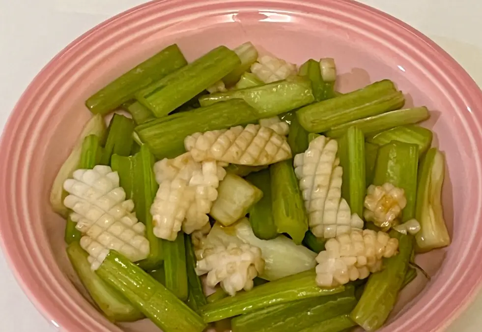 清炒鮮魷做法 清炒鮮魷做法