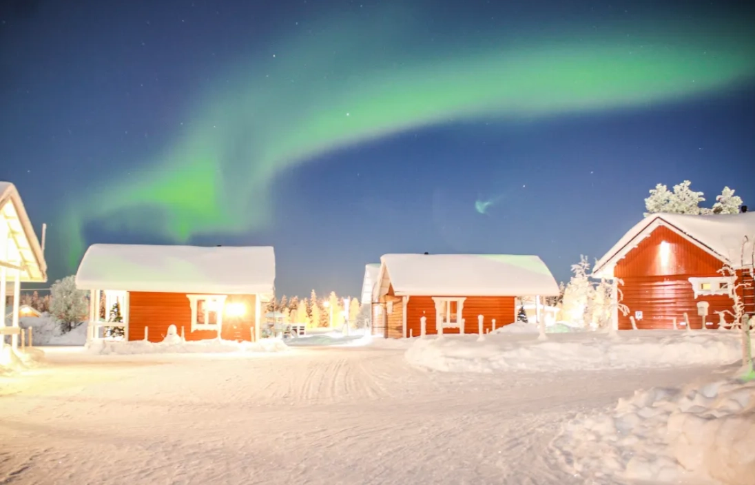 聖誕老人村小木屋