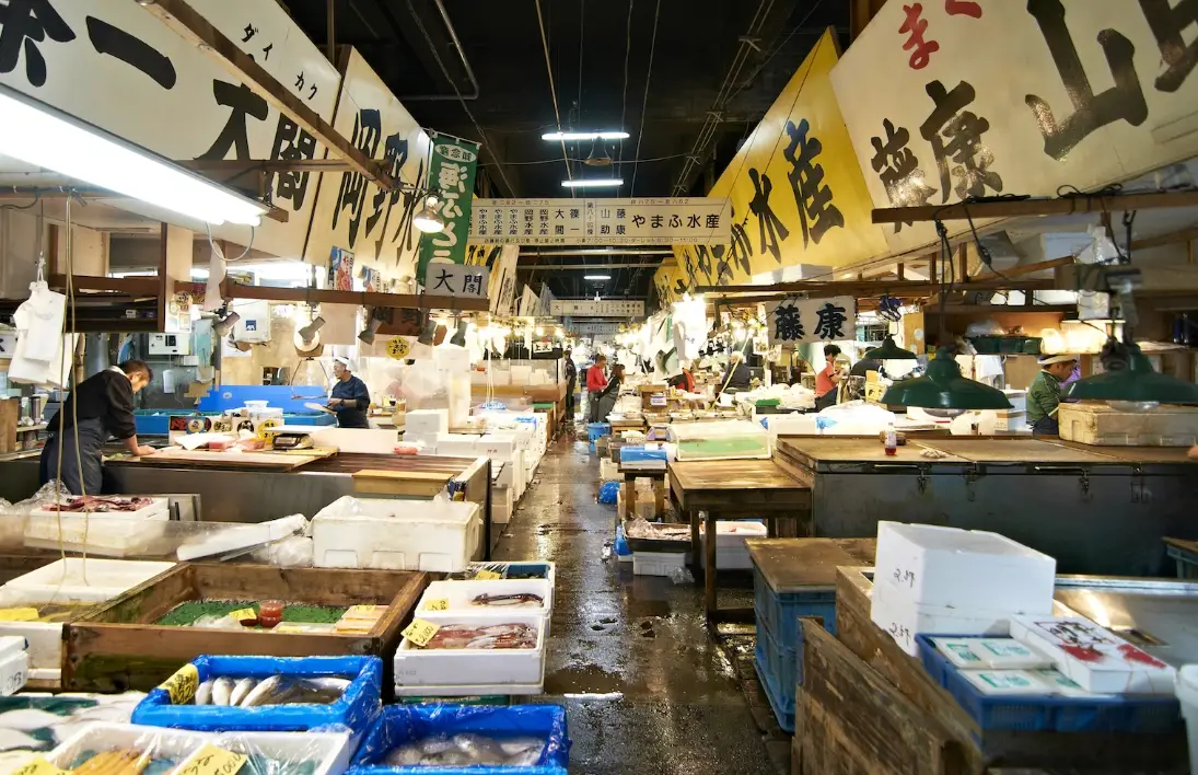 東京魚市場