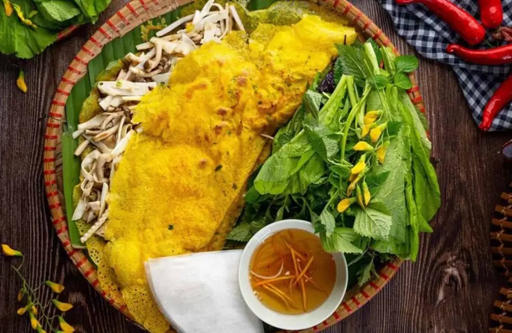 越南煎餅吃法 越南煎餅吃法