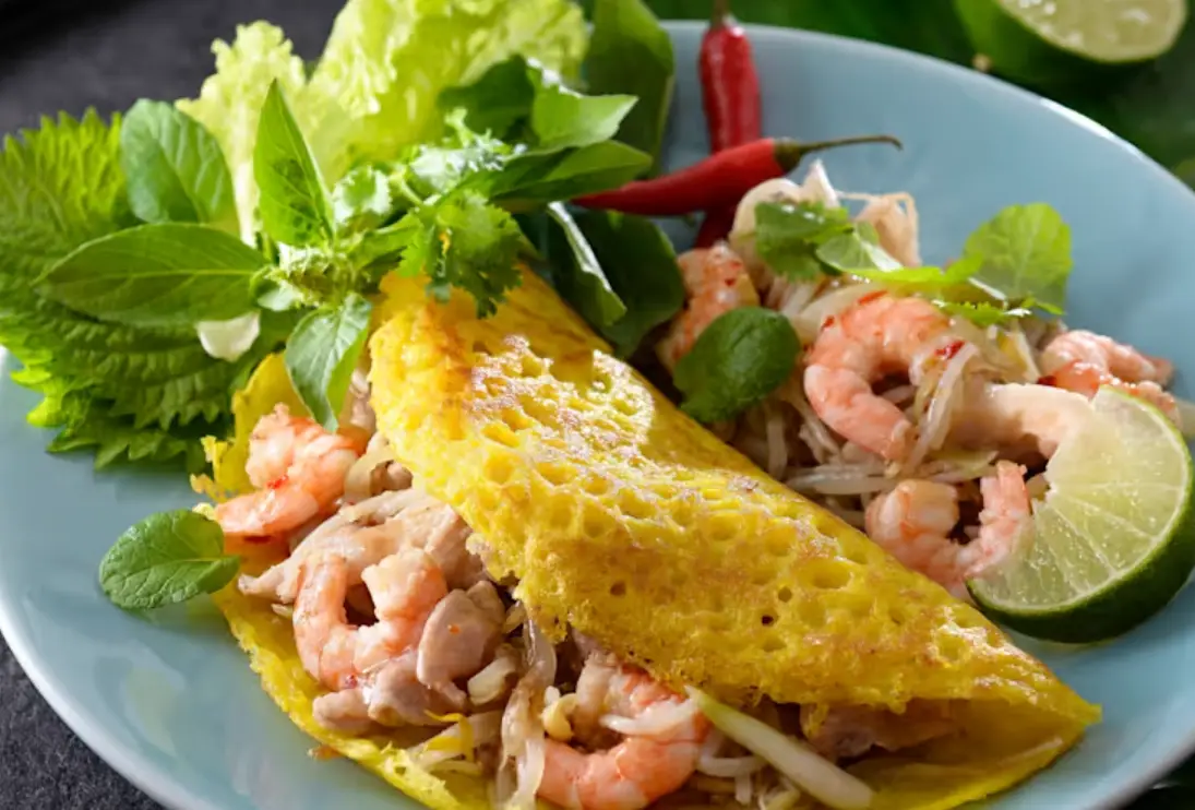 越南煎餅吃法 越南煎餅吃法