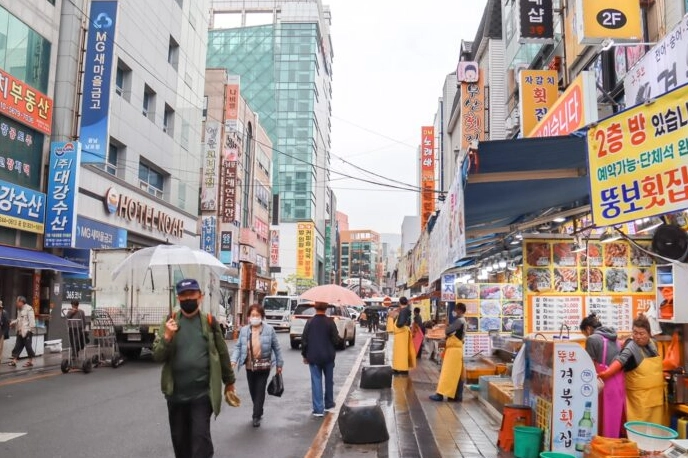 釜山甘川洞 周邊景點