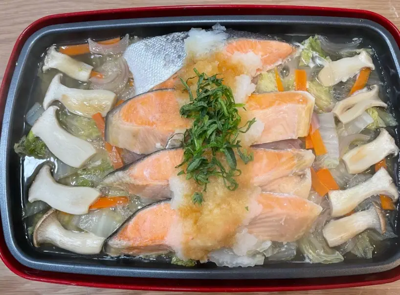 蒸鮭魚時間