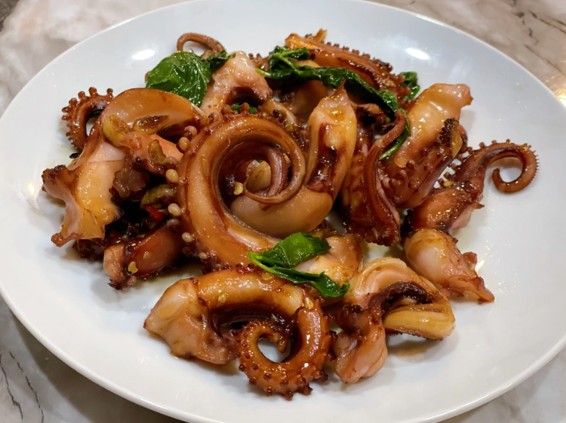 魷魚處理技巧