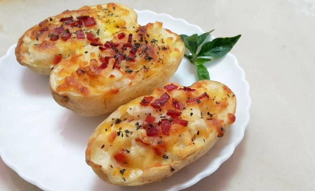 微波爐焗烤馬鈴薯食譜