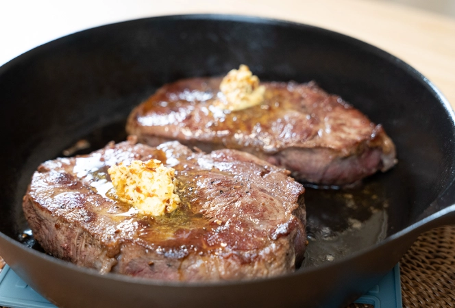 奶油煎牛排