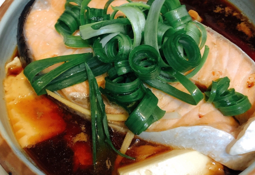 蒸鮭魚豆腐營養