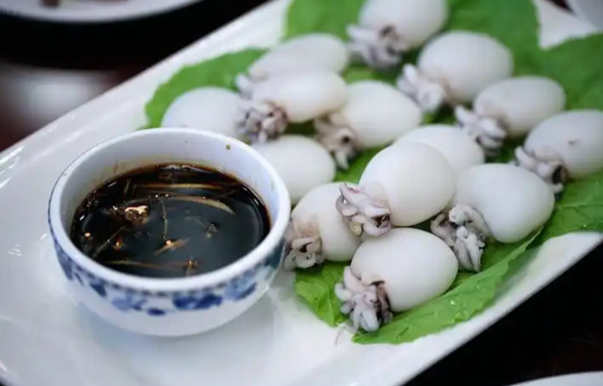 白灼墨魚仔食譜