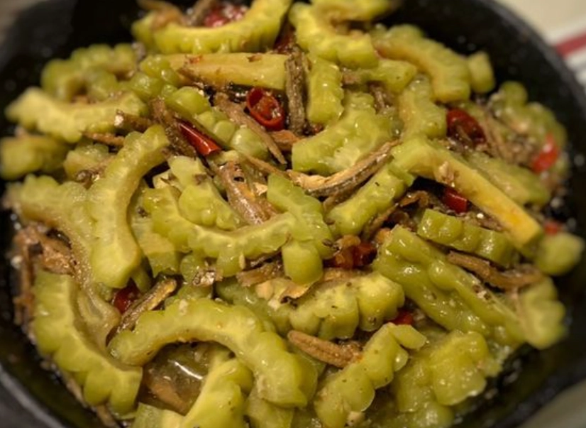 苦瓜小魚乾做法