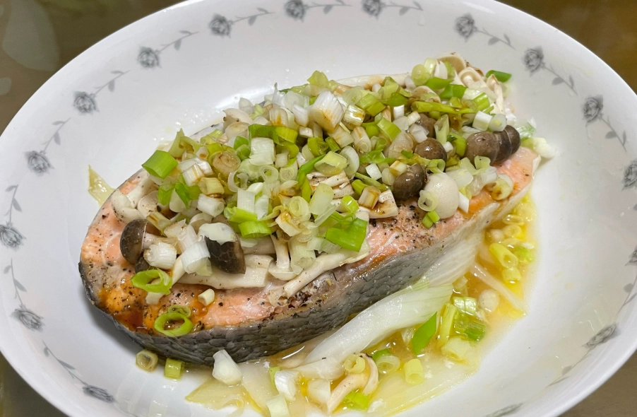 鮭魚清蒸技巧