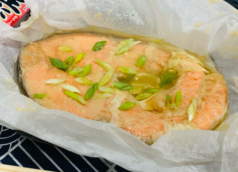味噌蒸鮭魚食譜