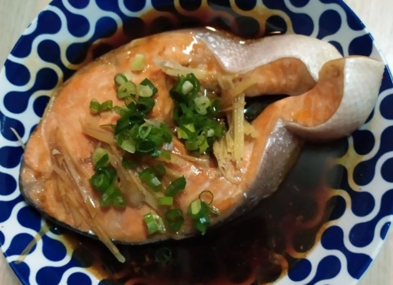 蒸鮭魚做法