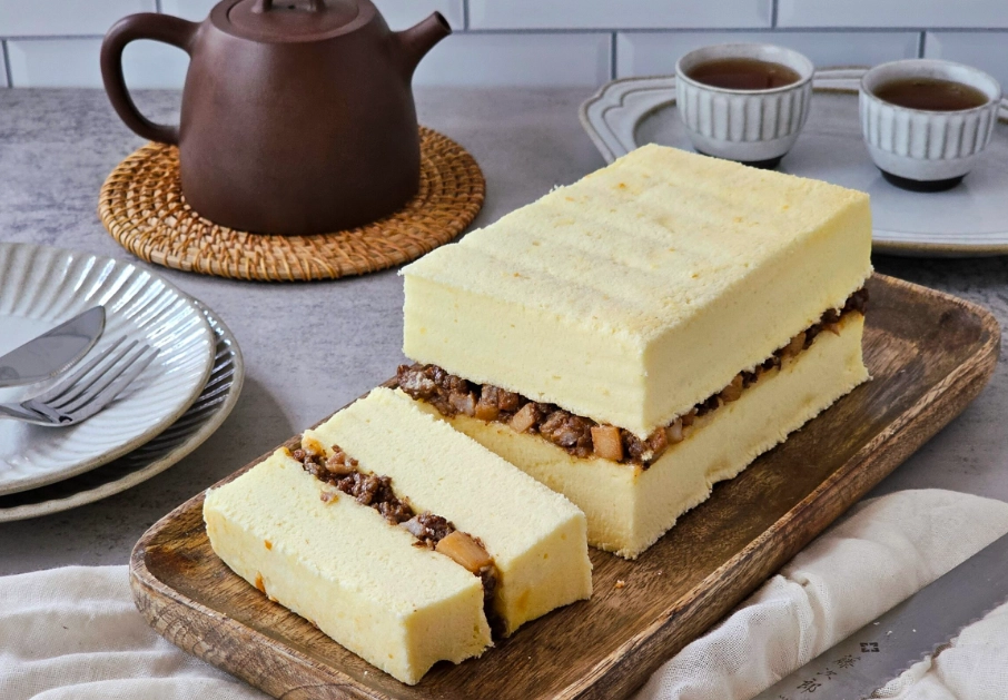 台式鹹蛋糕做法