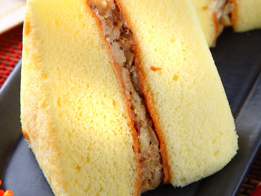 古早味鹹蛋糕做法