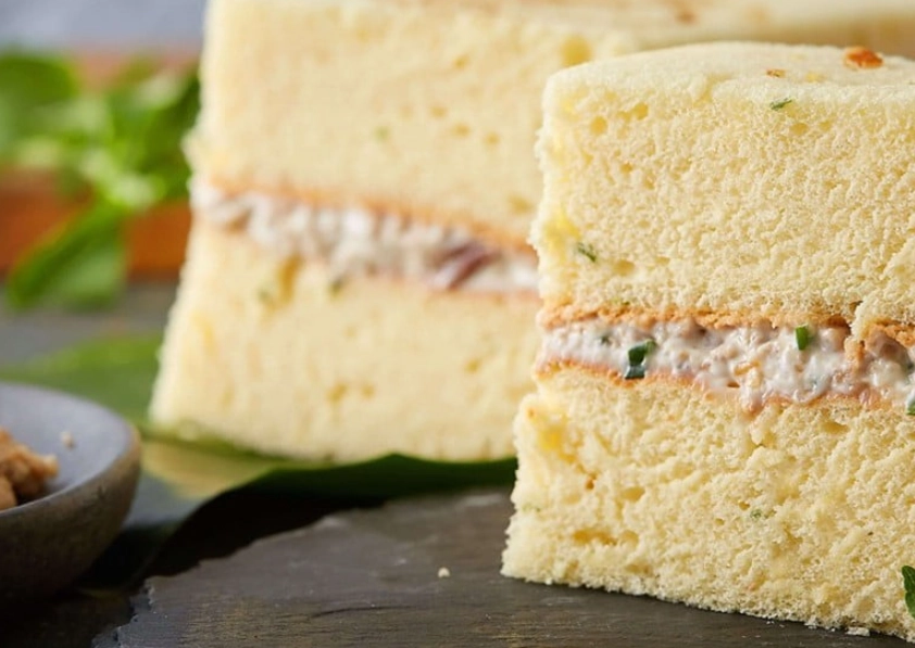 台式鹹蛋糕做法