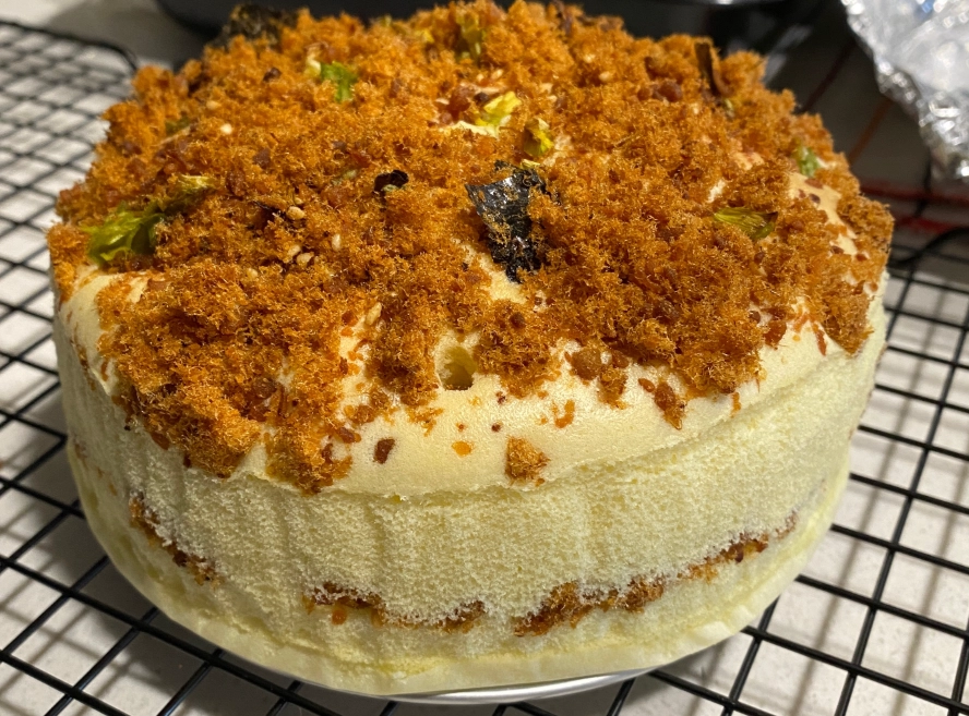 古早味鹹蛋糕做法