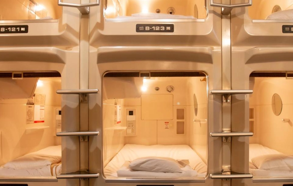 大阪膠囊旅館 體驗