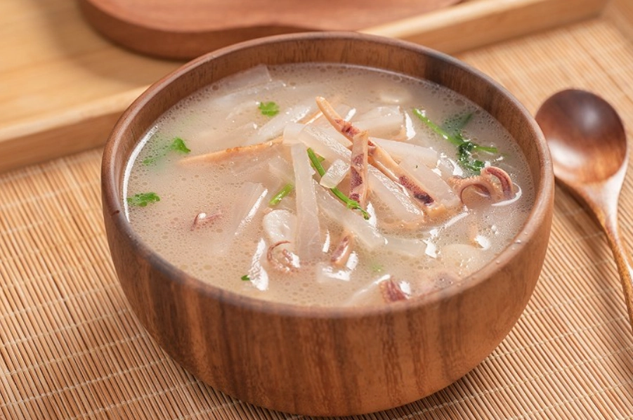 魷魚蘿蔔湯做法