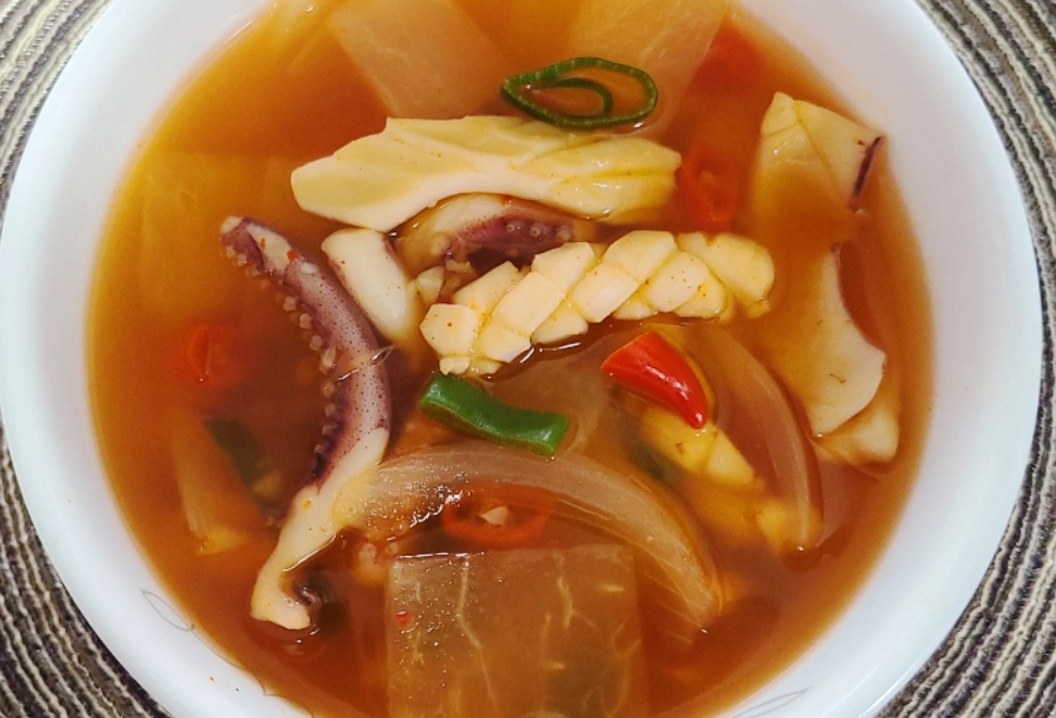 魷魚蘿蔔湯做法