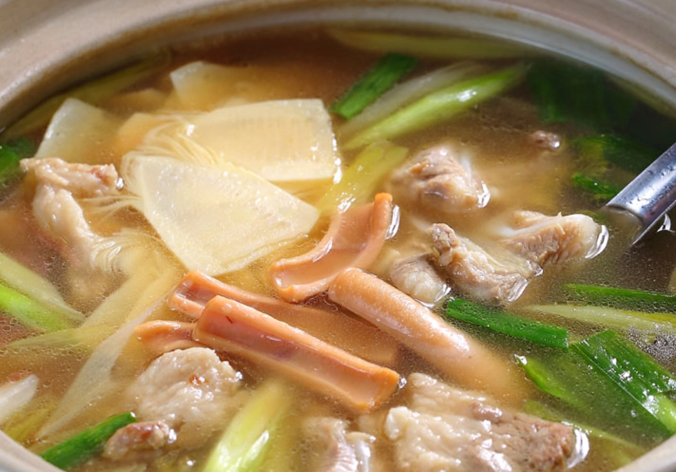 螺肉排骨湯做法