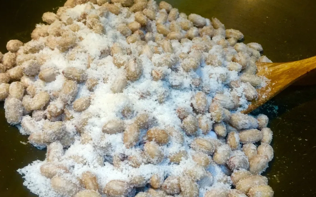 鹽炒花生技巧 鹽炒花生技巧