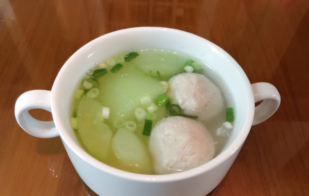 節瓜貢丸湯營養