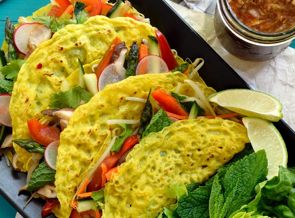 越南薄餅做法 越南薄餅做法