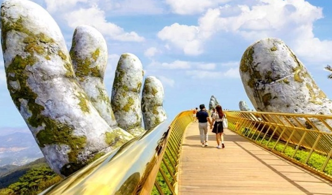 峴港黃金橋 峴港黃金橋