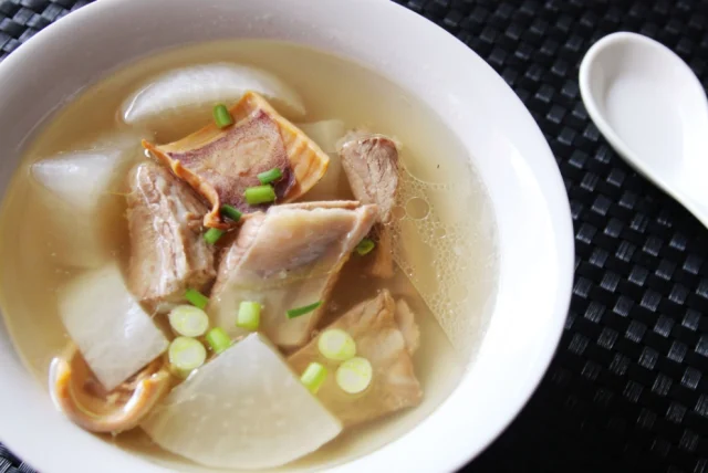魷魚蘿蔔湯