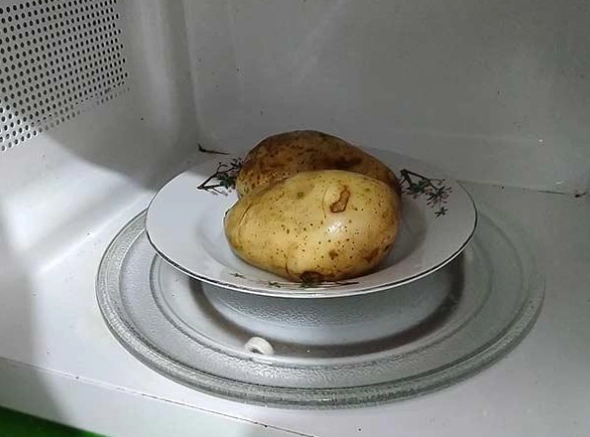 馬鈴薯微波多久